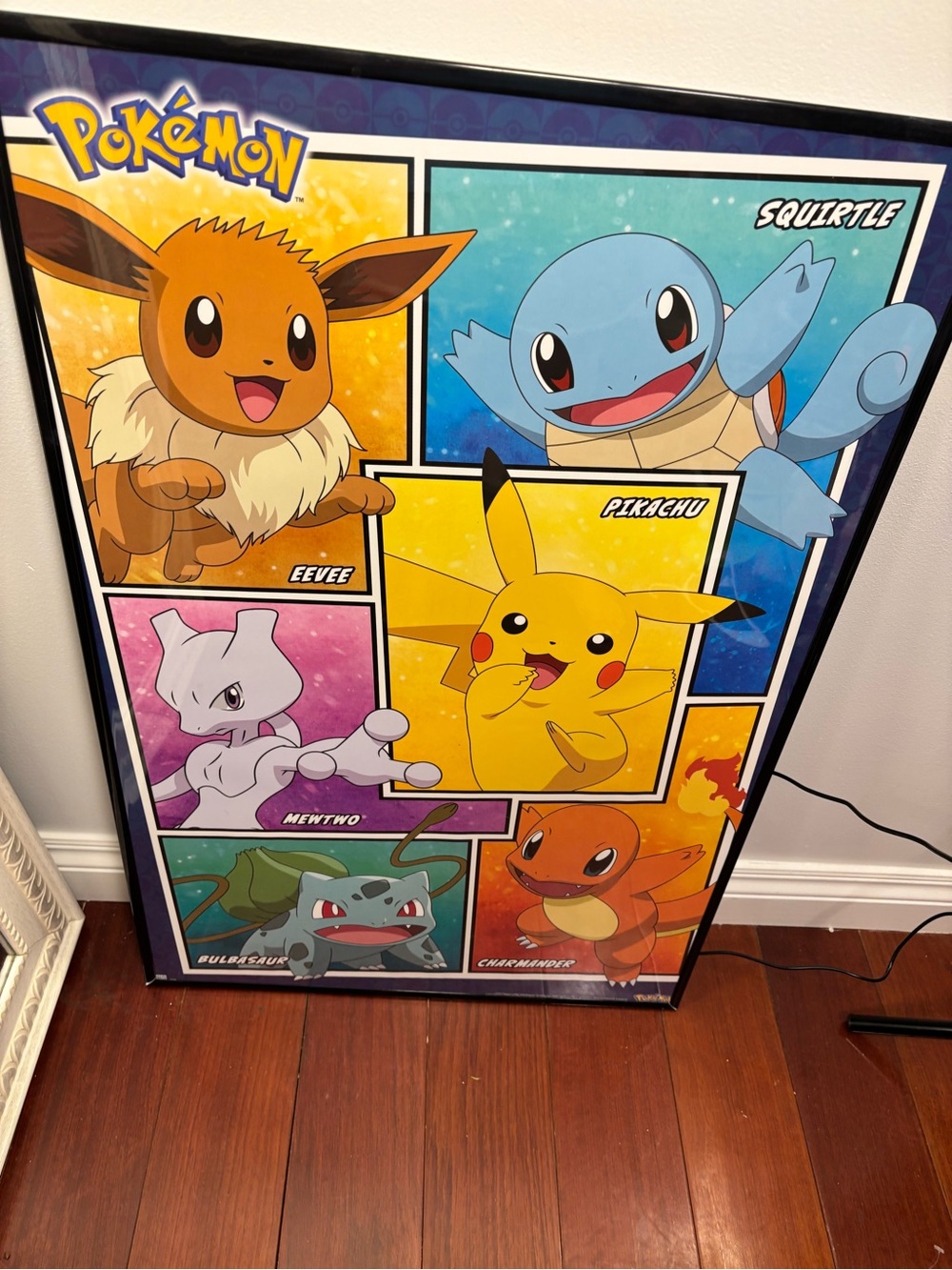 Pokemon Poster - Yellow, Blue, Orange, Red, Purple, Green